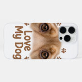 Hou Van Mijn Hond iPhone 16 Pro Max Hoesje (Achterkant horizontaal)