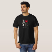 hou van mijn hond T-Shirt (Voorkant volledig)