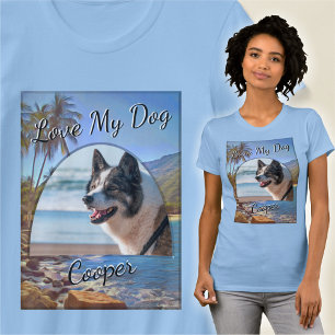 Hou van mijn hond Yelapa Beach 761 T-shirt