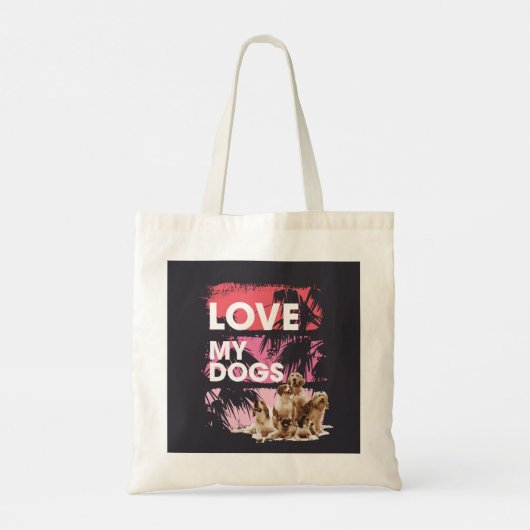 HOU VAN MIJN HONDEN TOTE BAG (Achterkant)