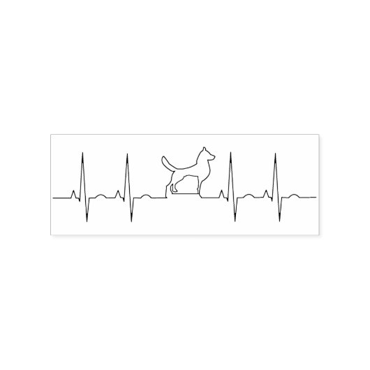 hou van mijn hondkunststempel rubberstempel (Afrduk)