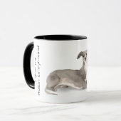 Hou van mijn Italiaanse Greyhound Mok (Voorkant links)