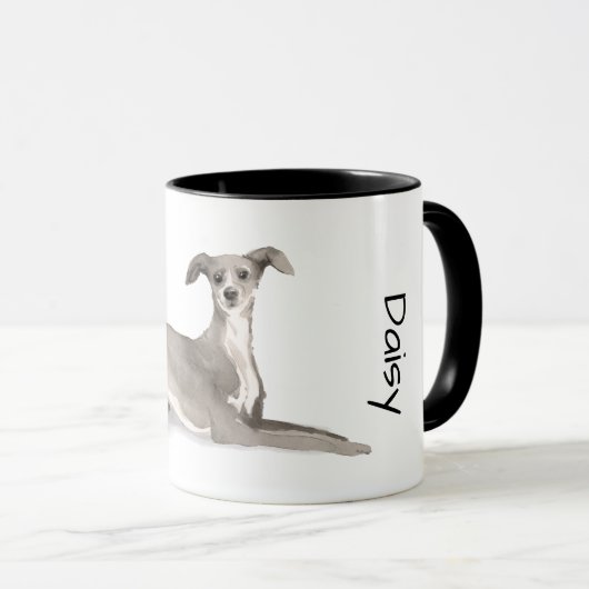 Hou van mijn Italiaanse Greyhound Mok (Voorkant rechts)