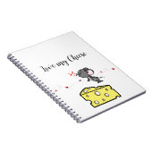 Hou van mijn Kaas Muis Notitieboek (Rechterzijde)