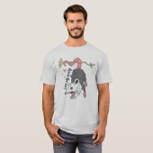 Hou van mijn Kat - Funny Opossum T-shirt (Voorkant volledig)