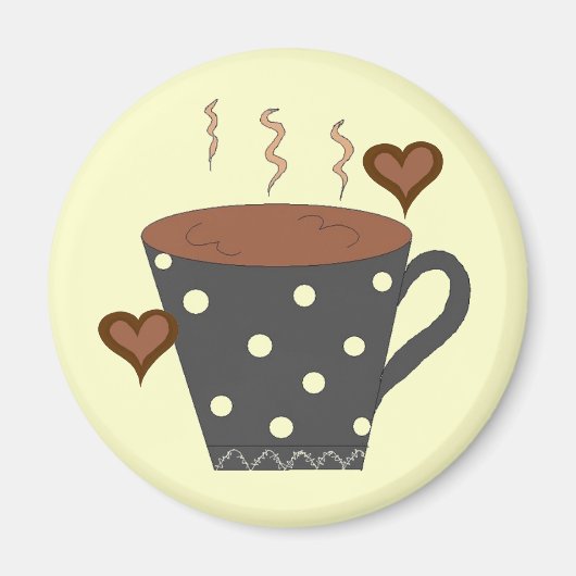 Hou van mijn koffie... magneet (Voorkant)
