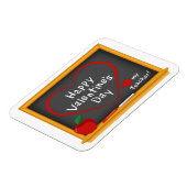 Hou van mijn leraar! Fijne Valentijn dag Magneet (Linkerzijde)