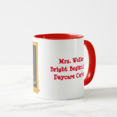 Hou van mijn leraar! Fijne Valentijnsdag! Mok (Voorkant rechts)