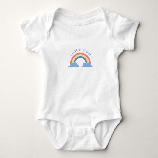 Hou van mijn mama Baby Romper (Voorkant)