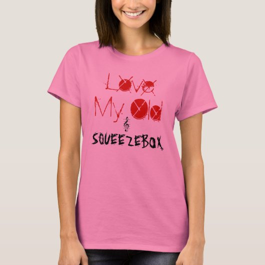 Hou van mijn oude, SQUEEZEBOX T-shirt (Voorkant)