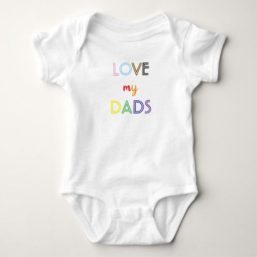 Hou van mijn papa's body romper (Voorkant)