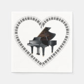 Hou van mijn piano servetten (Voorkant)