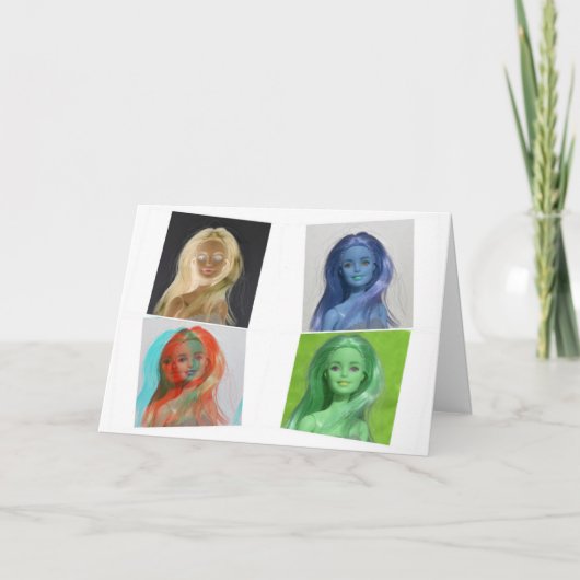 Hou van mijn poppen kaart (Voorkant)