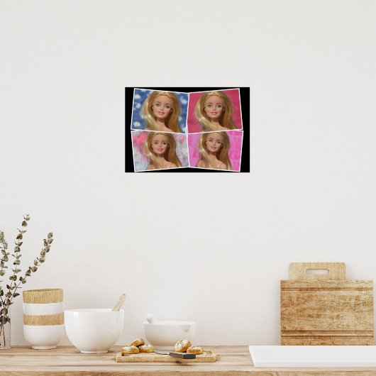 Hou van mijn poppen poster (Keuken)