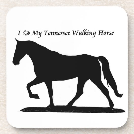 Hou van mijn Tennessee Walker onderzetter (Voorkant)