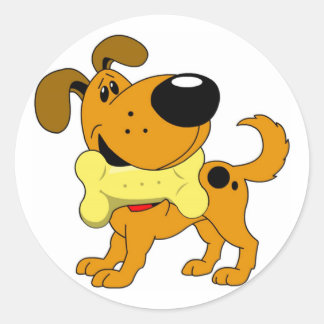 Hou van mijn traktaties! ronde sticker