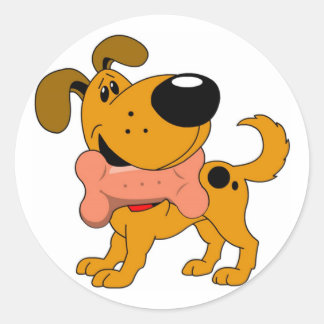 Hou van mijn traktaties! ronde sticker