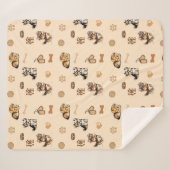 Hou van mijn Yorkie Tan Sherpa Deken (Voorkant (horizontaal))