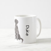 Hou van mijn zwarte labrador koffiemok (Voorkant rechts)