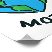 Hou van Moeder Aarde Hart Poster (Hoek)