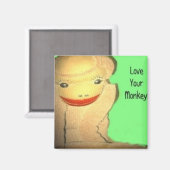 Hou van onze aap! magneet (Voorkant / Achterkant)