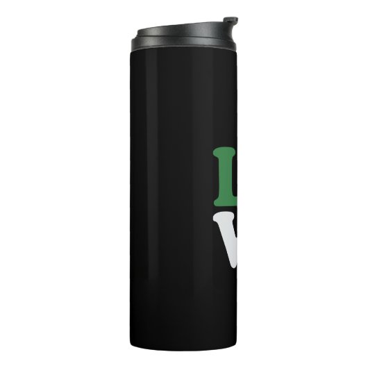 Hou van Palestijnse vlag Thermosbeker (Gedraaid links)