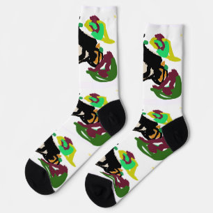 Hou van pompoenen sokken