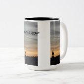 Hou van Praag Tweekleurige Koffiemok (Voorkant rechts)