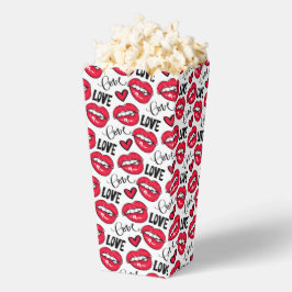 Hou van rode lippen bedankdoosjes