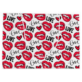 Hou van rode lippen groot cadeauzakje (Achterkant)