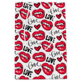 Hou van rode lippen medium cadeauzakje (Voorkant)