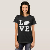 Hou van schapen t-shirt (Voorkant volledig)
