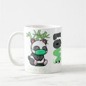 Hou van schattige panda koffiemok (Links)