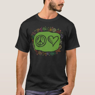 Hou van Veganistisch Eten Gezond Schoon Dieet Leve T-shirt