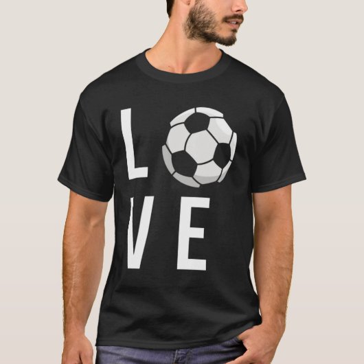 Hou van voetbal 2026 t-shirt (Voorkant)