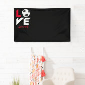 Hou van voetbal spandoek (Insitu)