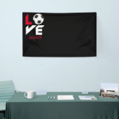 Hou van voetbal spandoek (Beurs)