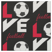 Hou van voetbal stof (Close Up)