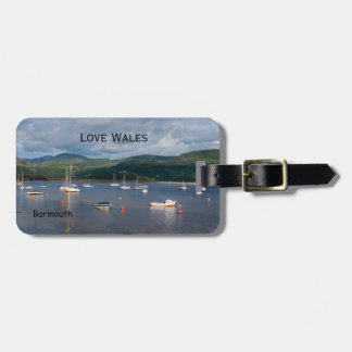 Hou van Wales boten bij Barmouth Bagagelabel