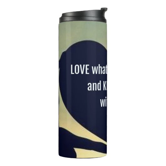 HOU VAN wat je doet - Adiela Akoo - Thermosbeker (Gedraaid links)