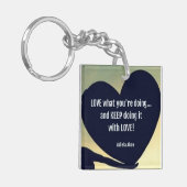 HOU VAN wat je doet Sleutelhanger - Adiela Akoo (Voorkant Links)