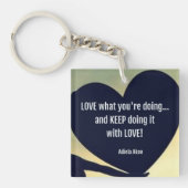 HOU VAN wat je doet Sleutelhanger - Adiela Akoo (Voorkant)