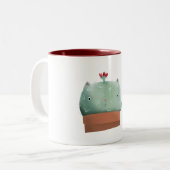 Hou van wie je bent Cactus Cat - 11 oz. Mok (Voorkant links)