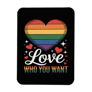 Hou van wie je wil Gay Pride LGBT Magneet
