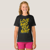 HOU VAN WIE JE WIL T-SHIRT (Voorkant volledig)