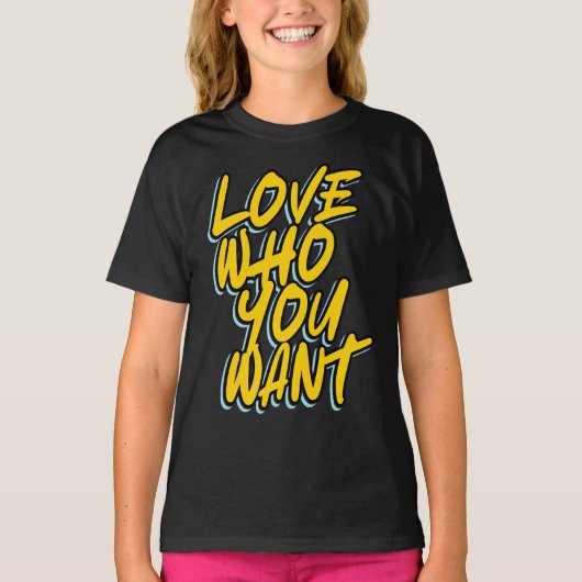 HOU VAN WIE JE WIL T-SHIRT (Voorkant)