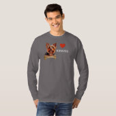 HOU VAN YORKIES T-SHIRT (Voorkant volledig)