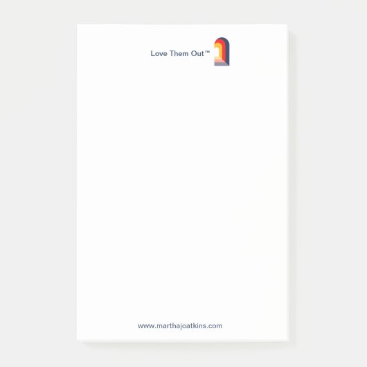 Hou van ze, post het notitieboekje post-it® notes (Voorkant)