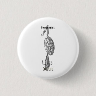 Hou Vast Aan Het Goede Leven Ronde Button 3,2 Cm