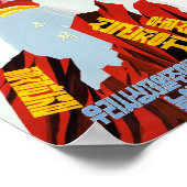 Hou vast aan het Juche Idea. Poster (Hoek)